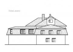 Studie přístavby pečovatelského domu, Rakovník. II. etapa